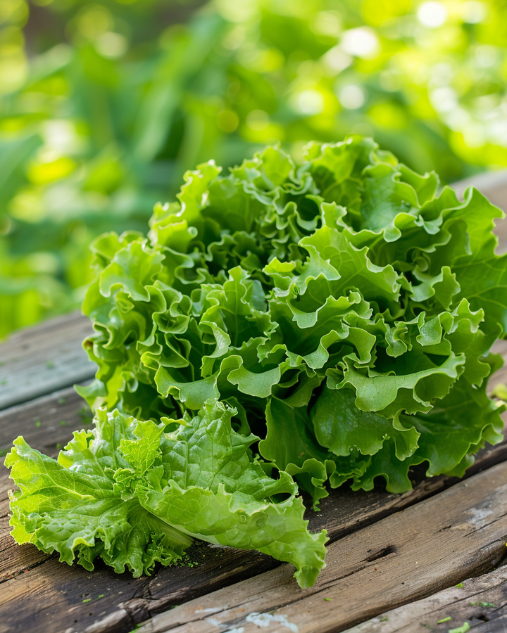 Organic Oakleaf Lettuce Seeds Lactuca Sativa Salad Bowl Green