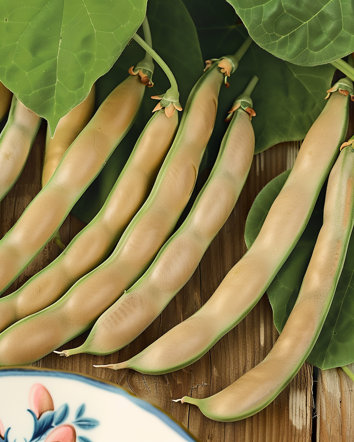 Pole Beans Saxa Seeds Phaseolus Vulgaris High Yield Variety