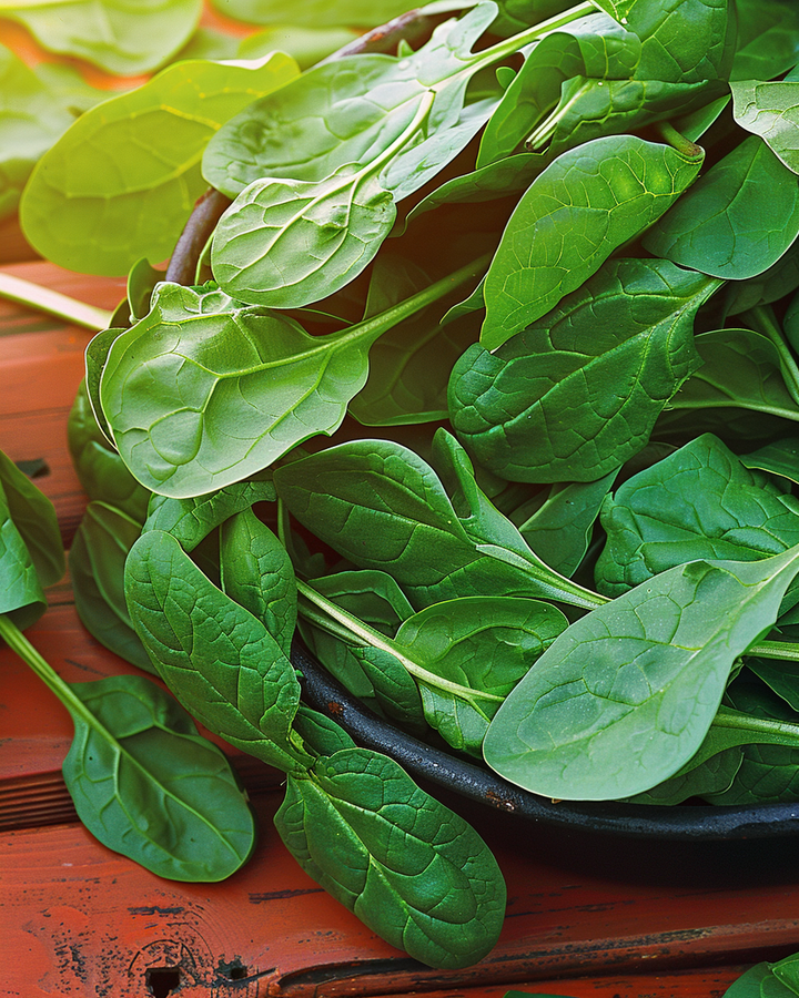 Spinach Securo Seeds Spinacia Oleracea Fast-growing Round-seeded Variety