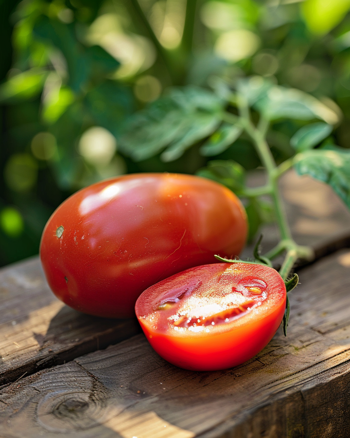 Organic Roma Tomato Seeds Solanum Lycopersicum Vegetable Variety
