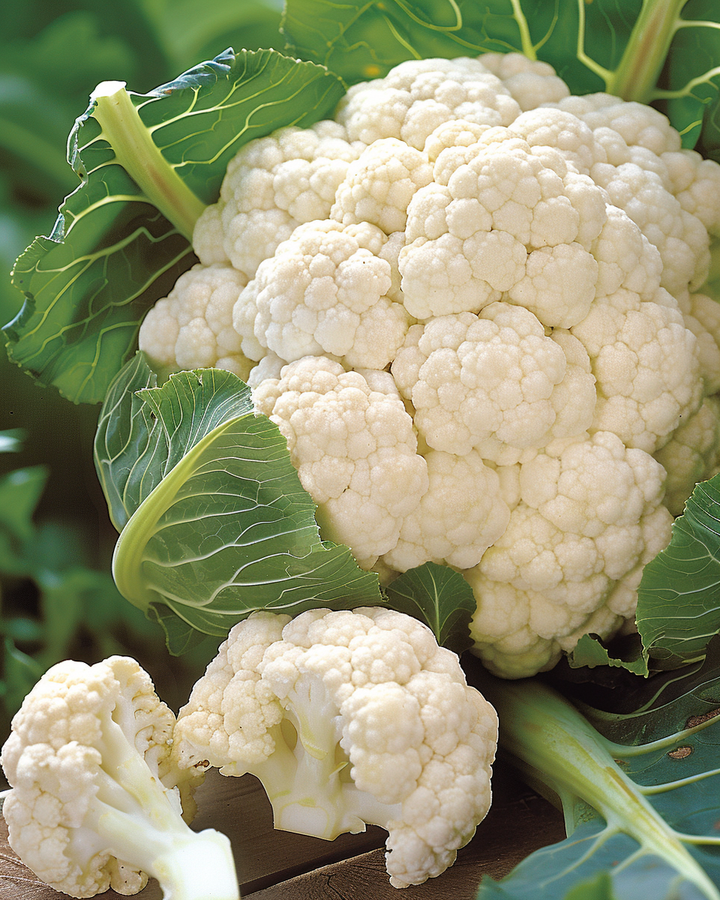 Winter Cauliflower Brassica Oleracea Seeds Walcheren Winter Variety