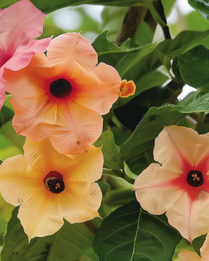 Thunbergia African Sunset Seeds Thunbergia Alata African Sunset Mixed