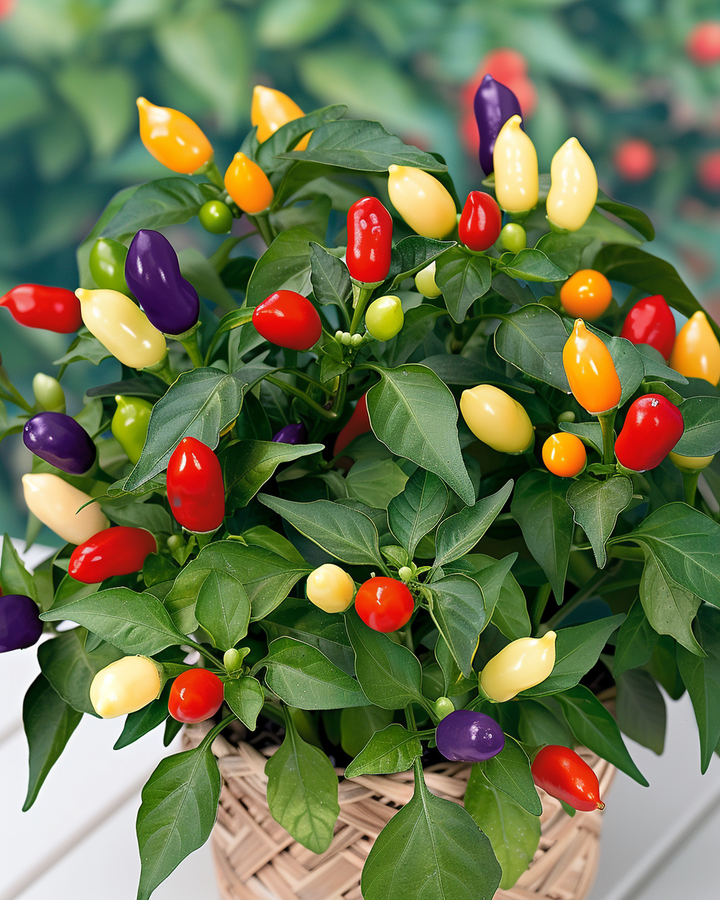 Ornamental Pepper Seeds Capsicum Annuum Dwarf Mixed Variety