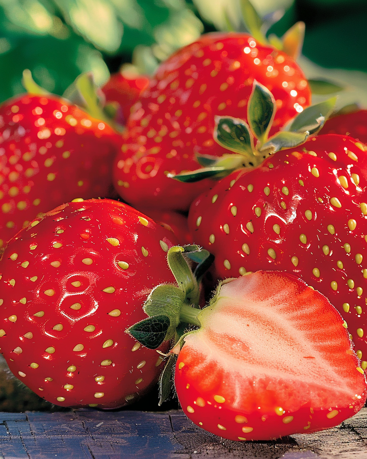 Strawberry Grandian F1 Seeds Fragaria X Ananassa Large Fruit Variety