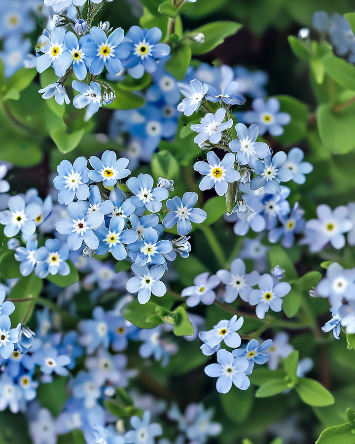 Forget-me-not Seeds Myosotis Alpestris Blue Flowering Variety