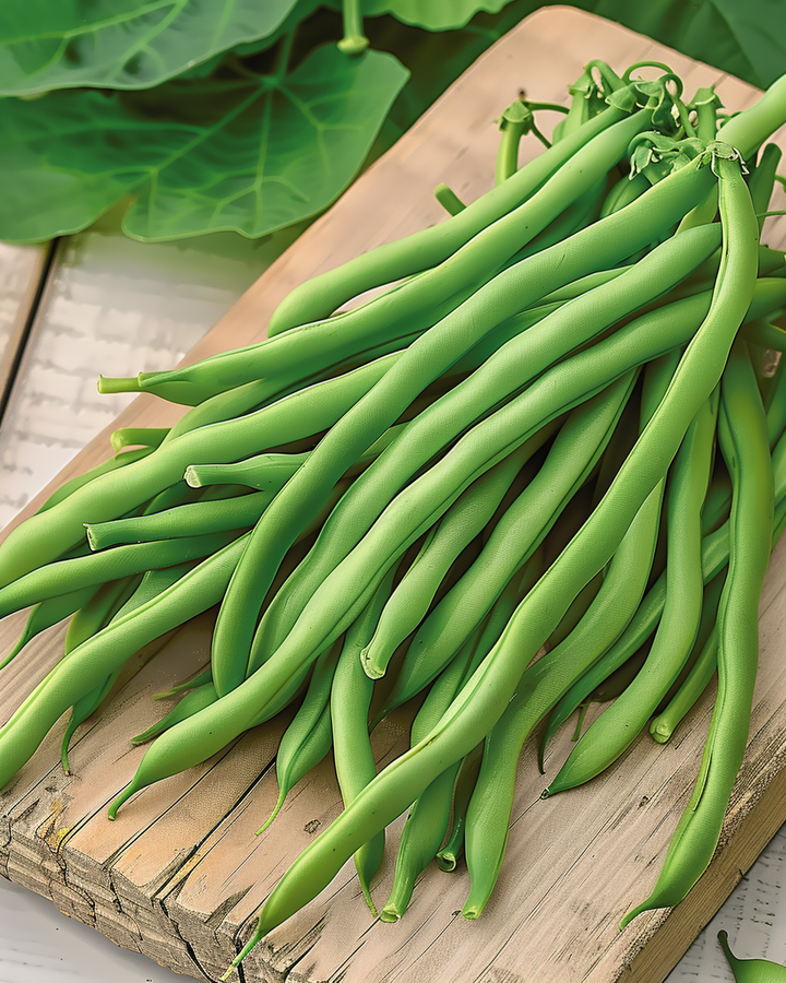 Pole Bean Seeds Phaseolus Vulgaris Opera Stringless Snap Variety
