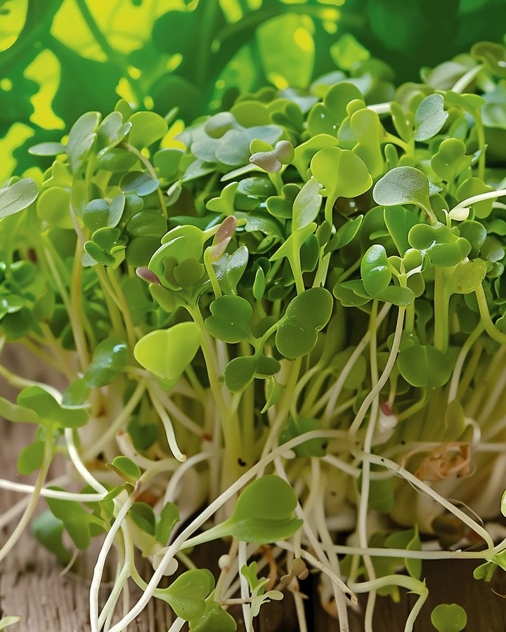 Organic Broccoli Sprouting Seeds Brassica Oleracea Italica Sprouts