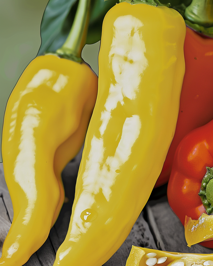 Pepperone Goccia D'Oro Capsicum Annuum L. Sweet Pepper Seeds