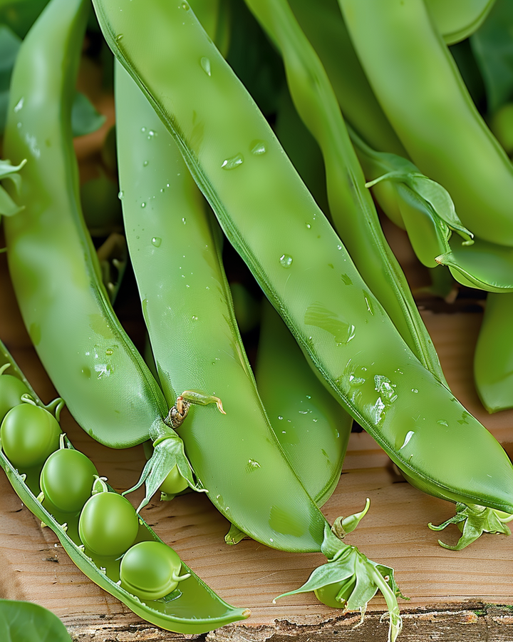 Sugar Snap Peas Seeds Pisum Sativum Sweet Shelling Variety 100g