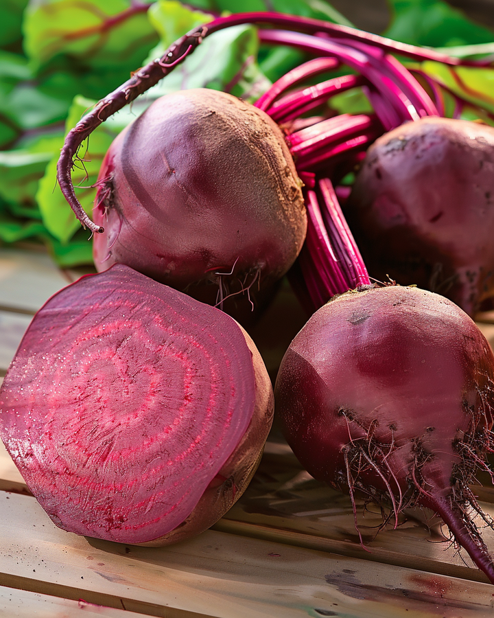 Red Beet Seeds Beta Vulgaris Ball Variety For Outdoor Sowing