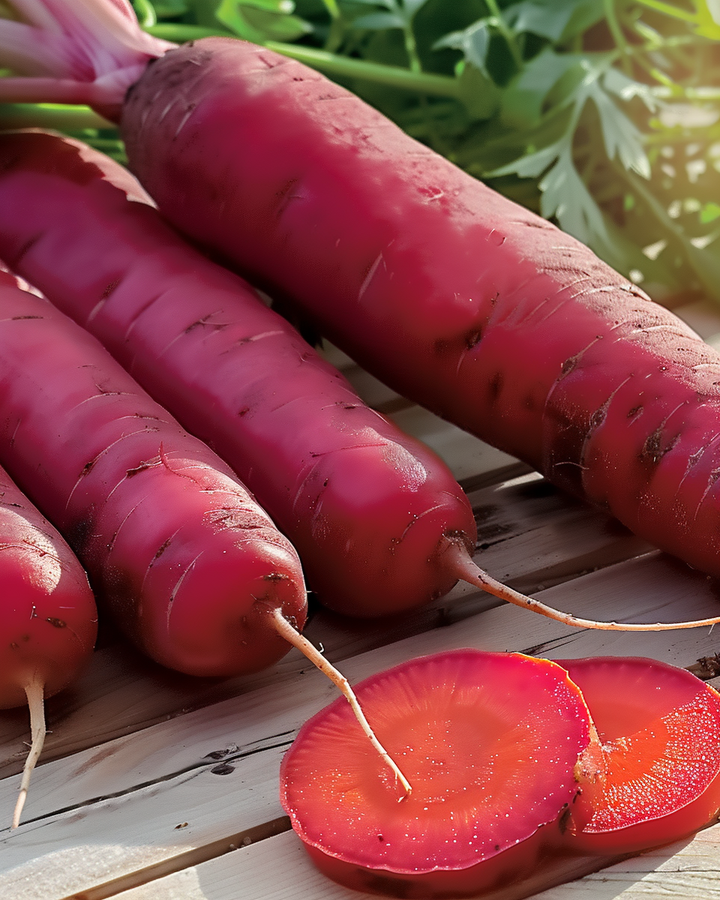 Red Carrot Seeds Redsun F1 Daucus Carota