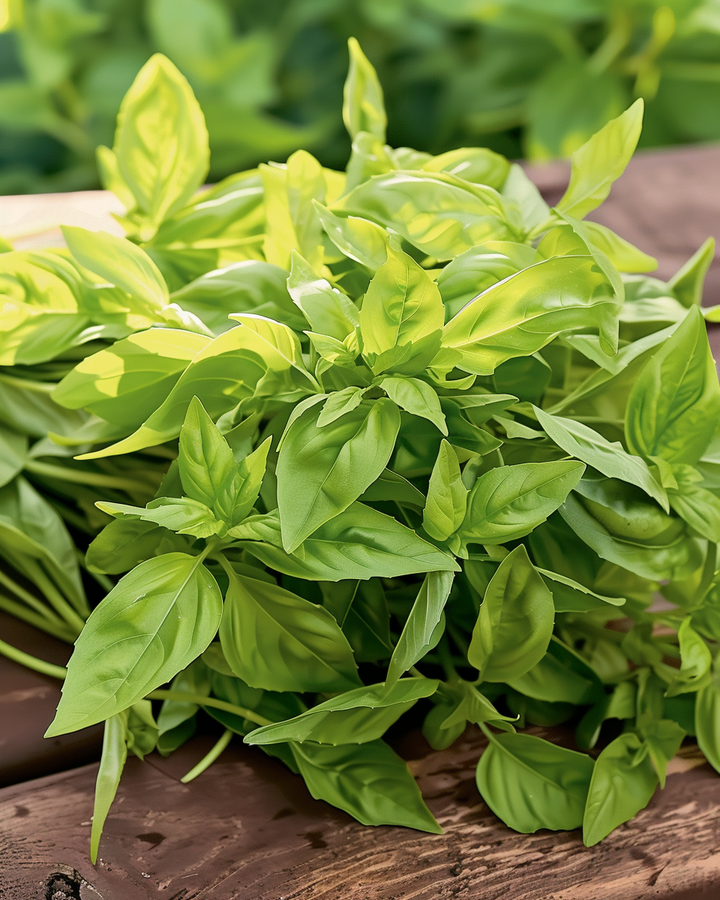 Lemon Basil Seeds Ocimum Basilicum Var Citriodorum Herb Variety