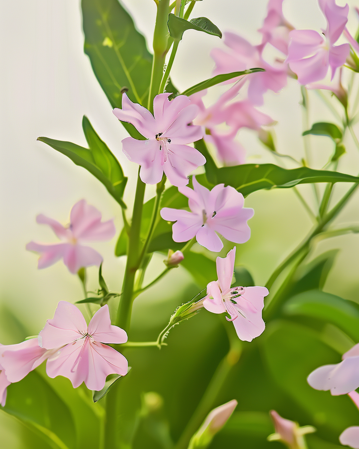 Organic Soapwort Seeds Saponaria Vaccaria Pink Beauty Flowers