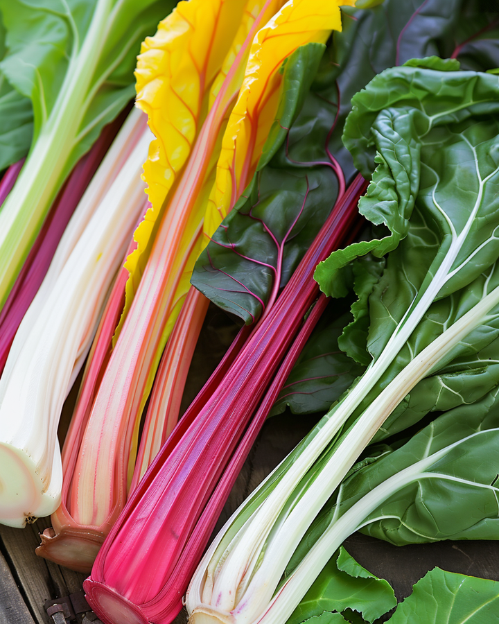 Swiss Chard Bright Lights Beta Vulgaris Colorful Vegetable Seeds