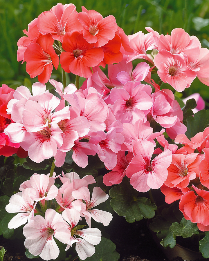 Geranium Magic Beauty F1 Seeds Pelargonium F1 Hybrid Mixed