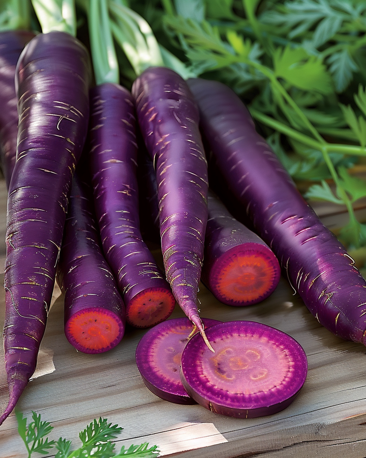 Summer Carrot Purple Elite F1 Seeds Daucus Carota Vegetable Variety