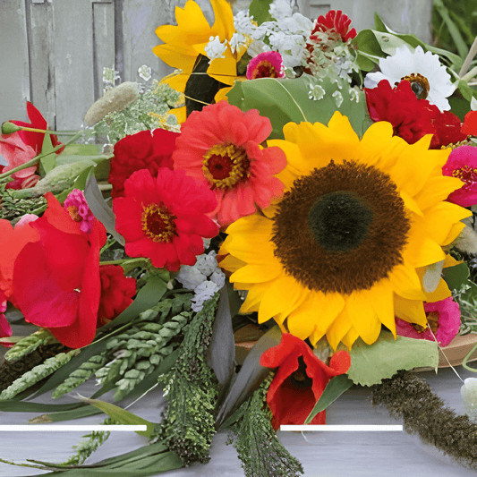Cheerful Picking Cut Flowers Seeds Colorful Bouquet Mix