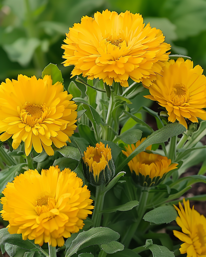 Calendula Seeds Golden Emperor Calendula Officinalis Cut Flower Seeds