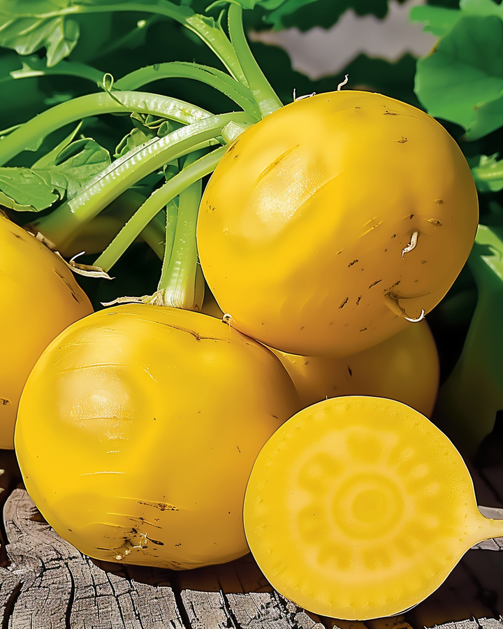 Yellow Radish Seeds Ravanello Zlata Raphanus Sativus Vegetable