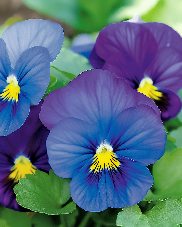 Viola Alpine Lake Seeds Viola Wittrockiana Large-flowered Annual