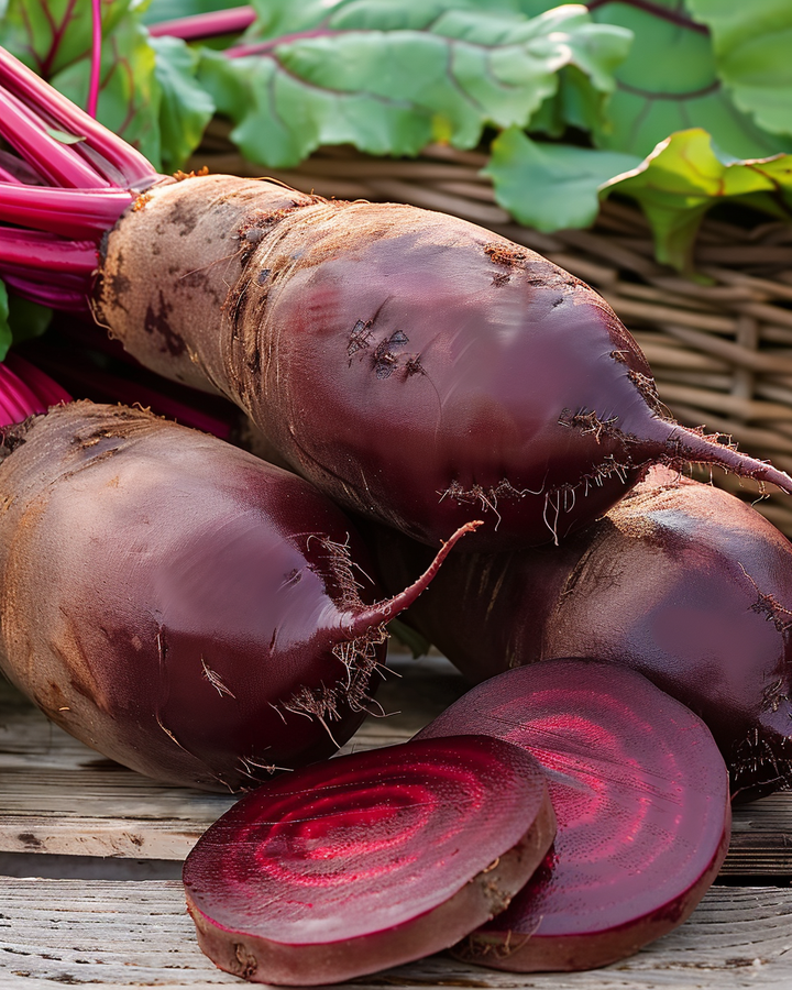 Cylindra Beet Seeds Beta Vulgaris Dark Red Vegetable Seeds