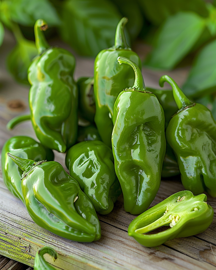 Padron Pepper Seeds Capsicum Annuum Mild Green Frying Variety