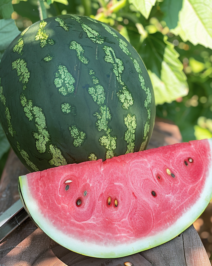 Mini Watermelon Seeds Citrullus Lanatus Tigrimini F1 Compact Fruits