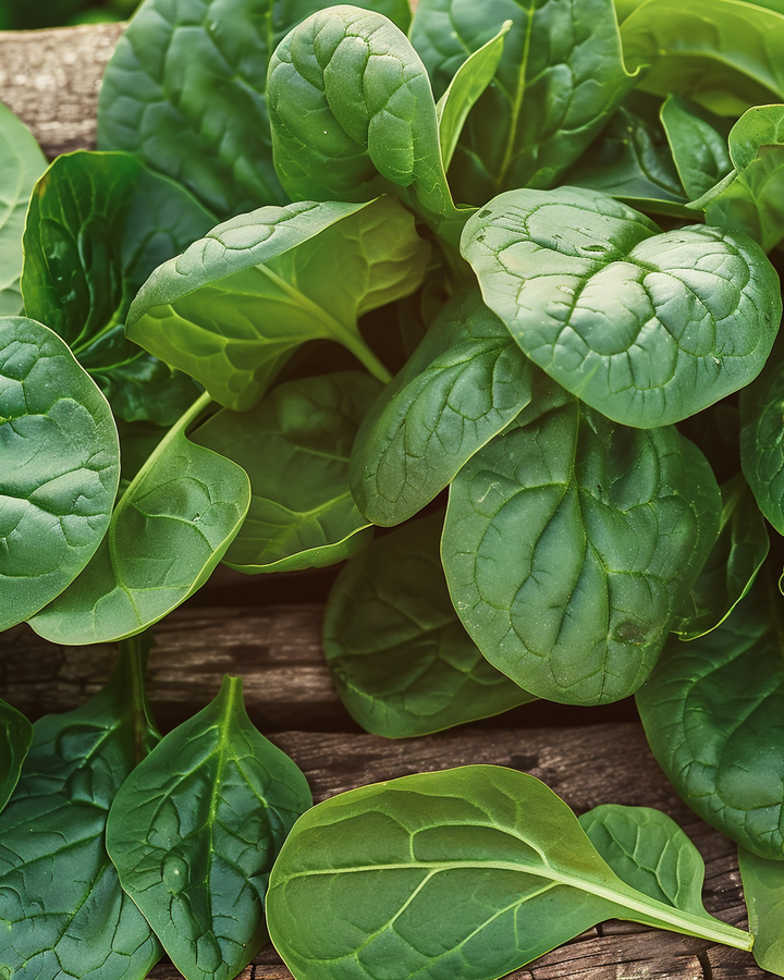 Spinach Nores Seeds Spinacia Oleracea Large Leaf Summer Variety