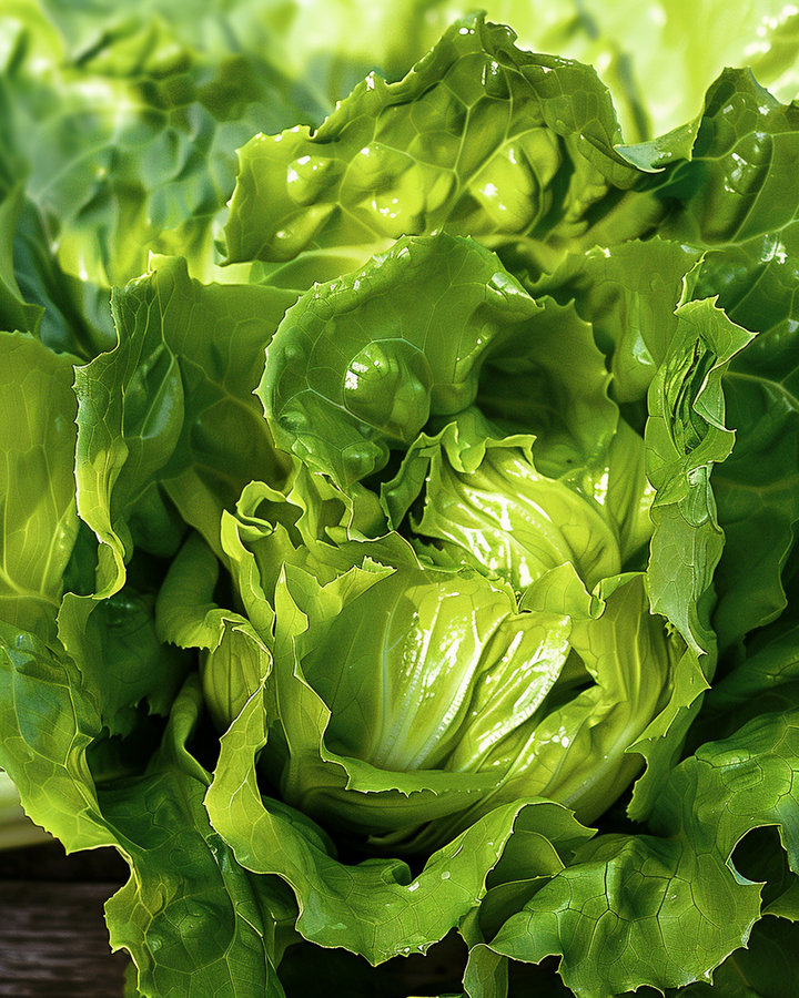 Iceberg Lettuce Seeds Lactuca Sativa L Queen Crisp Summer Variety