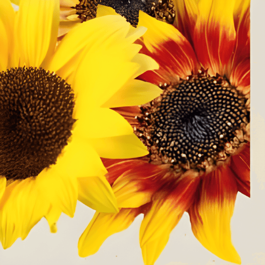 Biological Sunflower Seeds Helianthus Annuus Compact Spray Mix