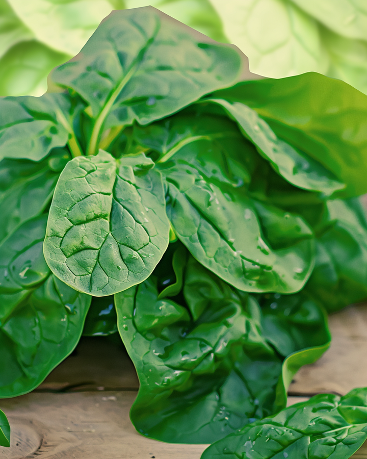 Organic Spinach Seeds Winter Giants Spinacia Oleracea Variety