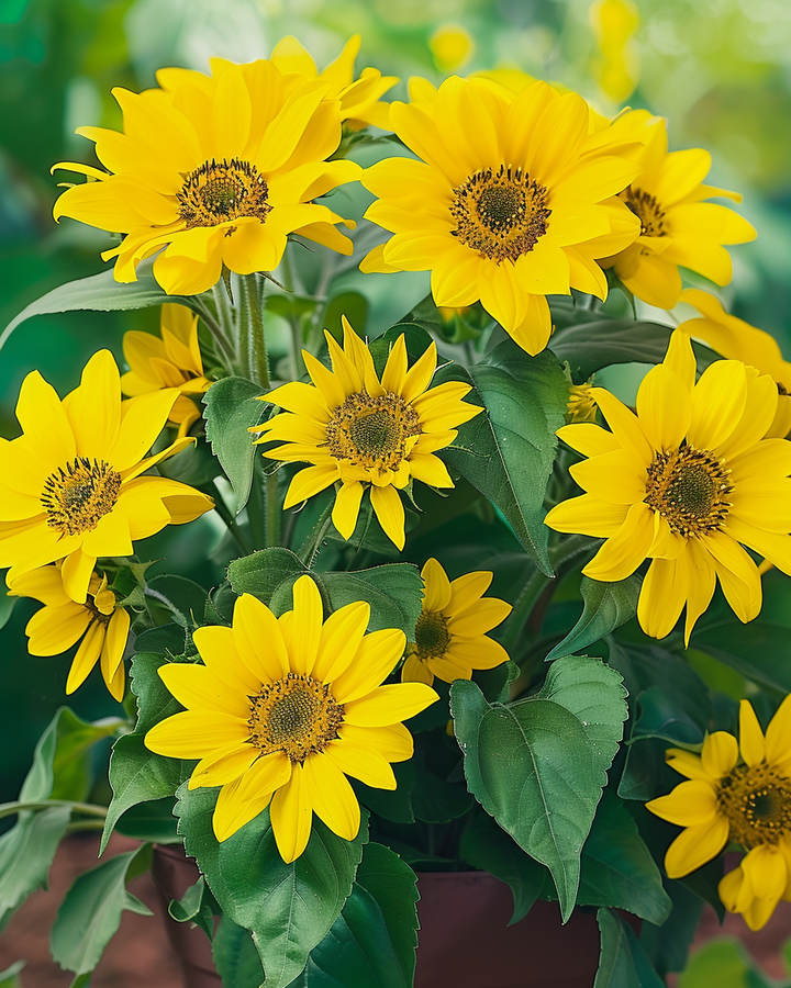 Dwarf Sunflower Seeds Helianthus Annuus Pacino Variety