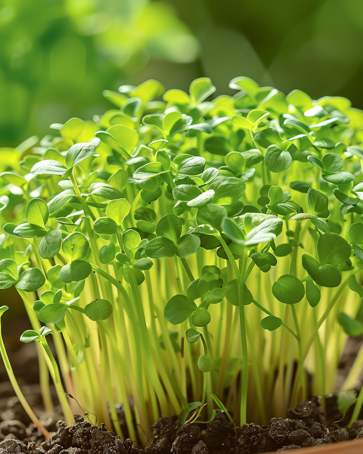 Garden Cress Seeds Lepidium Sativum Common Fast Growing Herb