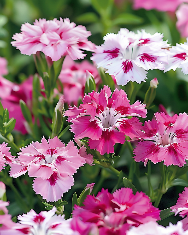 Thousand Beauties Dianthus Barbatus Mixed Flower Seeds
