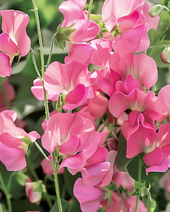 Sweet Pea Royal Family Pink Seeds Lathyrus Odoratus Flowers