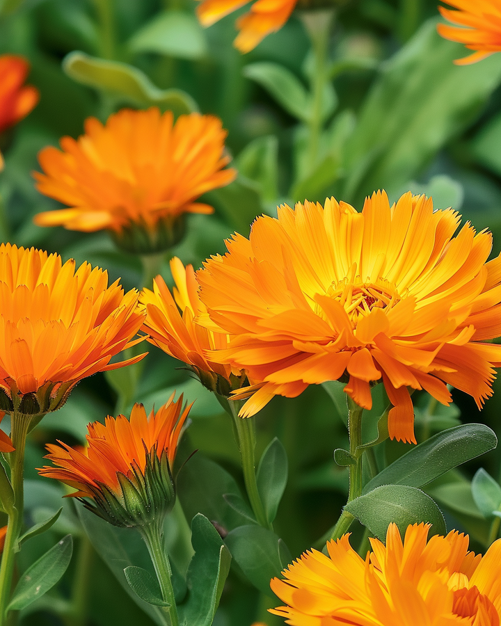 Calendula Seeds Radio Orange Calendula Officinalis Bright Orange Flowers