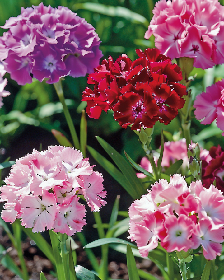 Double-flowered Sweet William Seeds Dianthus Barbatus Mixed Colors