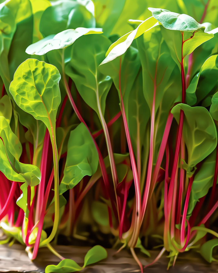 Rainbow Chard Microgreens Seeds Beta Vulgaris Colorful Mix