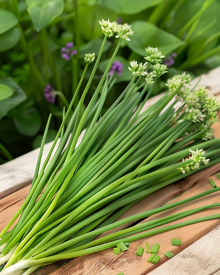 Garlic Chives Seeds Allium Tuberosum Hardy Perennial Herb