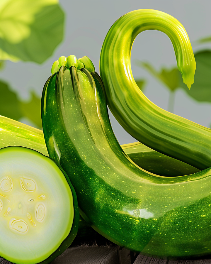 Tromba DAlbenga Squash Seeds Cucurbita Moschata Long Curved Fruits