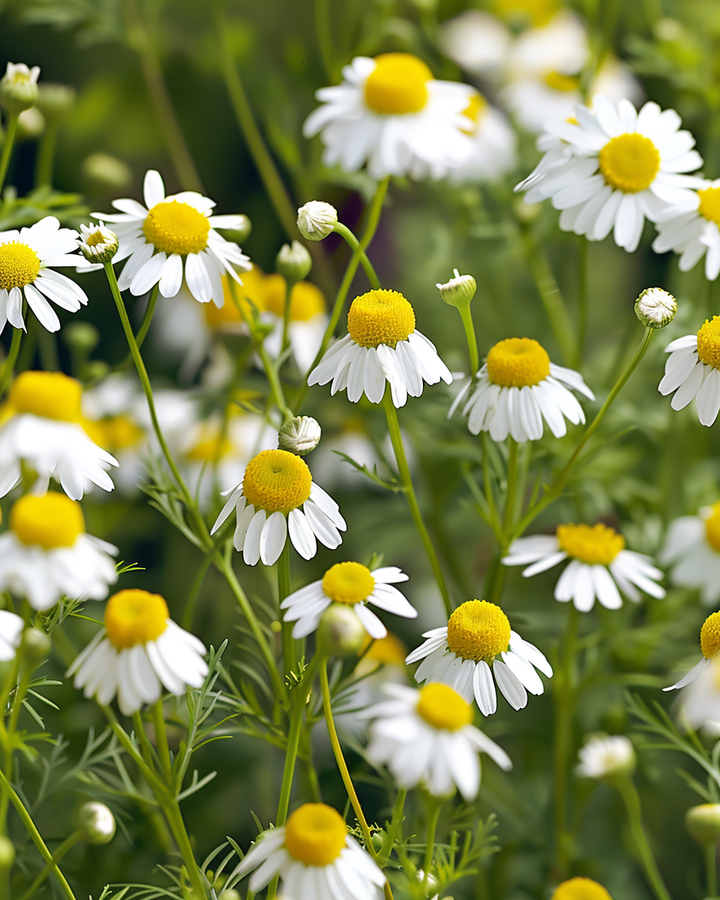 Chamomile Seeds Matricaria Chamomilla White Yellow Flowering Annual Herb