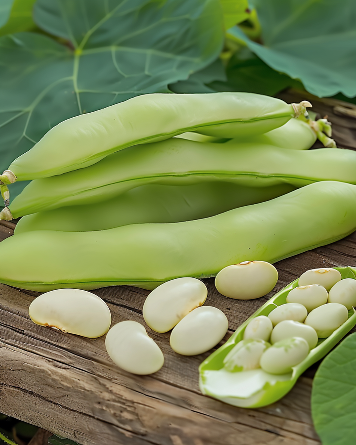 Fava Beans Seeds Vicia Faba Three Times White Variety