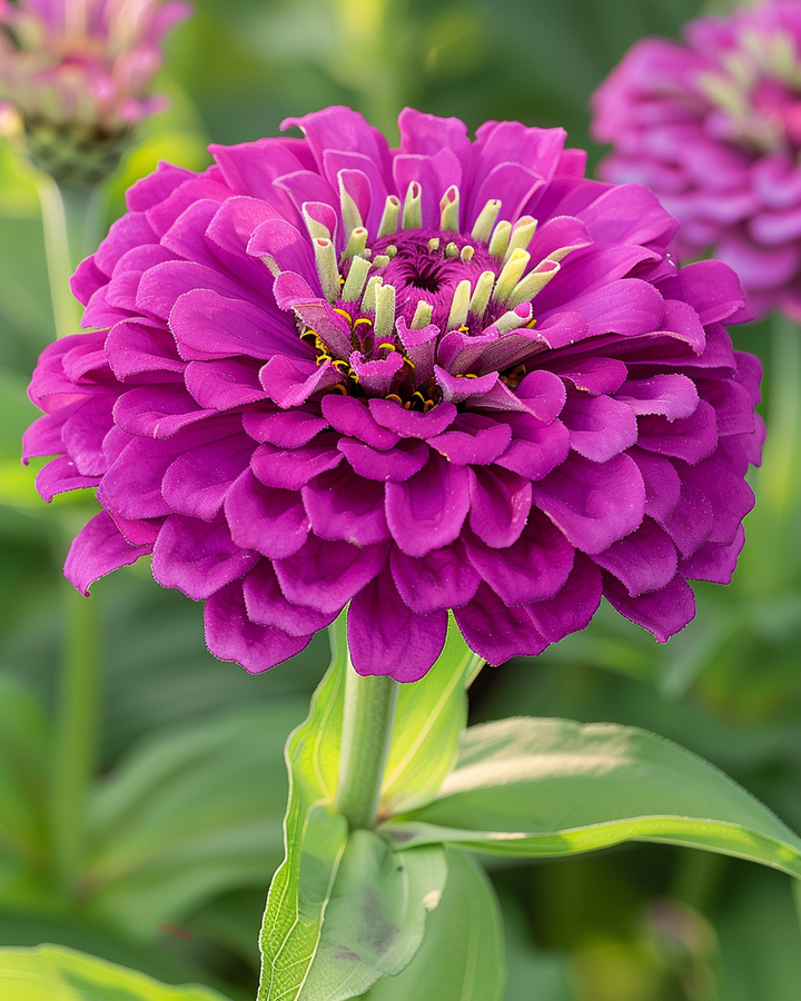 Zinnia Royal Purple Seeds Zinnia Elegans Vibrant Flowering Annual