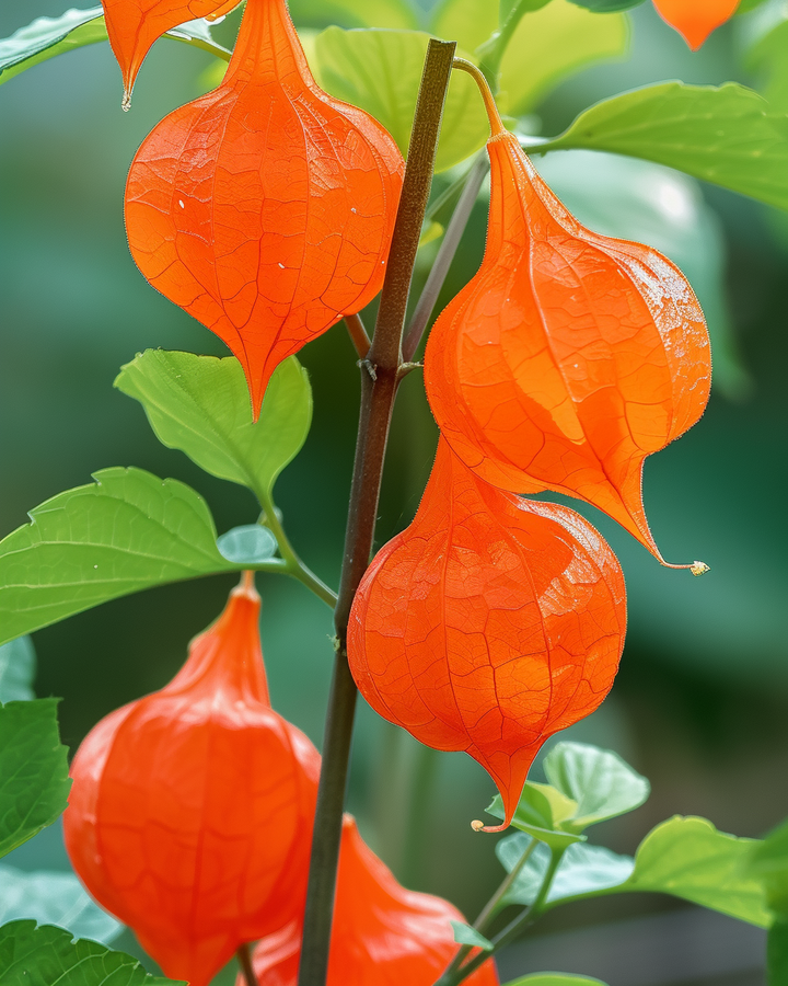 Chinese Lantern Plant Seeds Physalis Alkekengi Var Franchetti