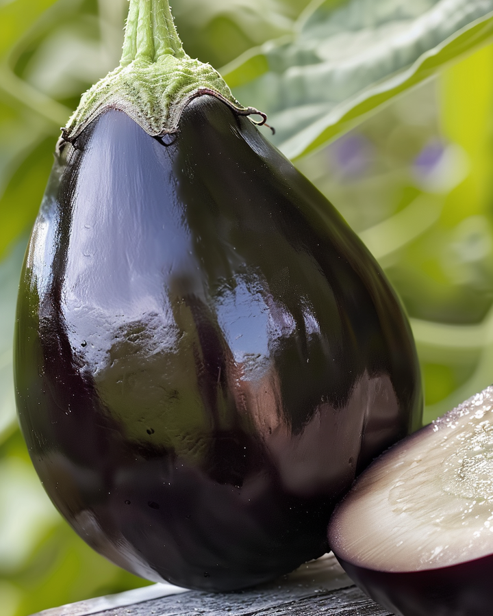 Black Beauty Aubergine Seeds Solanum Melongena Vegetable Variety