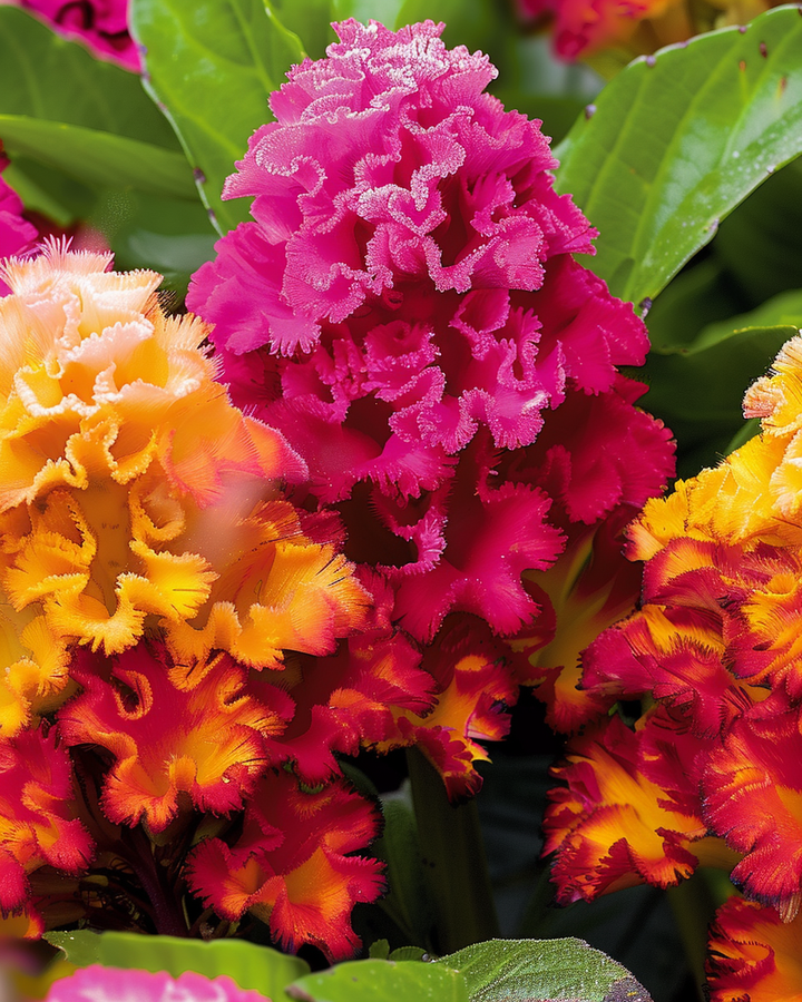 Celosia Seeds Mixed Cockscomb Celosia Argentea Var Cristata