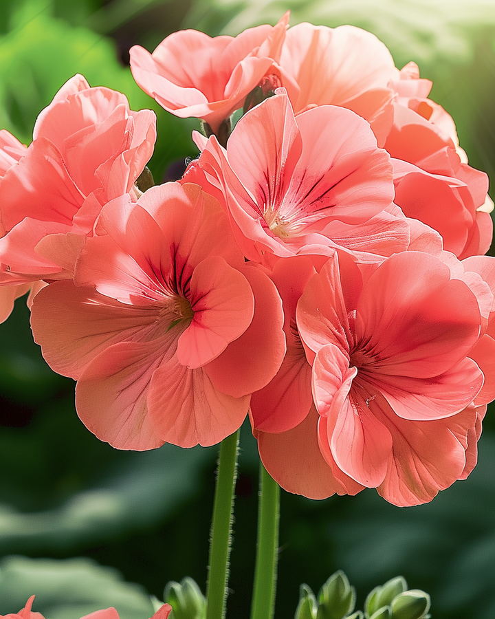 Geranium Chérie F1 Salmon Pelargonium F1 Seeds For Flowers