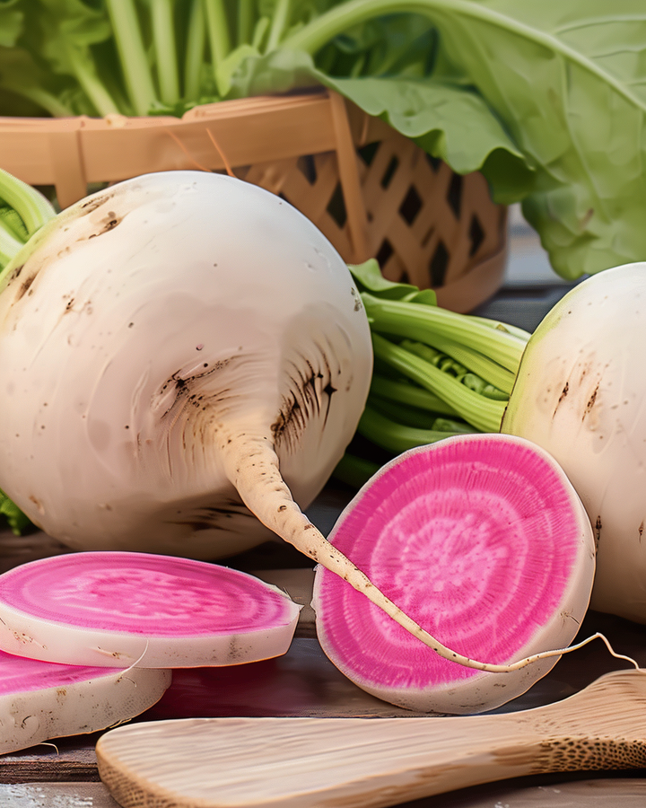 Chinese Radish Seeds Red Impression Raphanus Sativus Variety