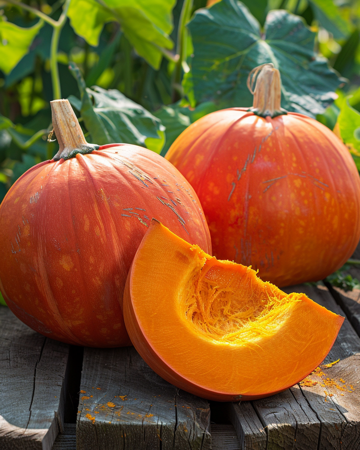 Organic Pumpkin Seeds Cucurbita Maxima Rouge Vif D’Etampes