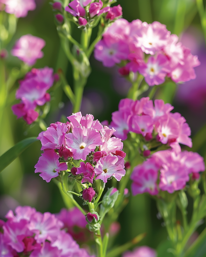 Lamsoor Seeds Limonium Sinuatum Fortune Deep Rose Annual